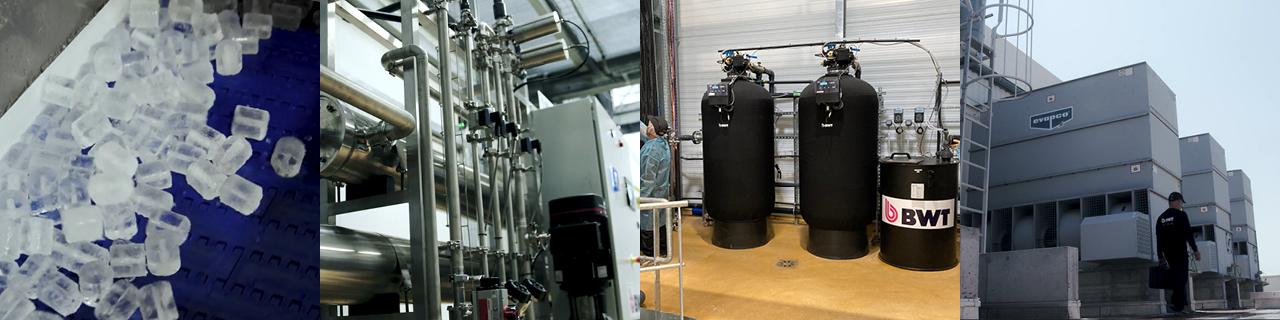 traitement d'eau pour glaçons