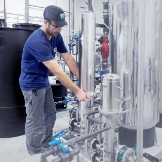 Traitement eau industrie service maintenance 
